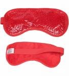Eye Mask Aqua Pearls Hot and Cold Pack - Red