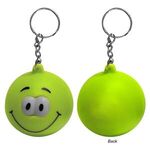 Eye Poppers Stress Reliever Keychain - Lime