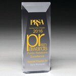 Buy Faceted Obelisk Award - Silkscreen