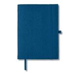 Felt Refillable Journal - Blue-navy