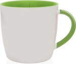 Festival Collection Ceramic Mug - White-lime