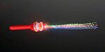 Fiber Optic Santa Wands - Red-multi Color