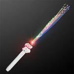 Fiber Optic Snowman Light Wand -  