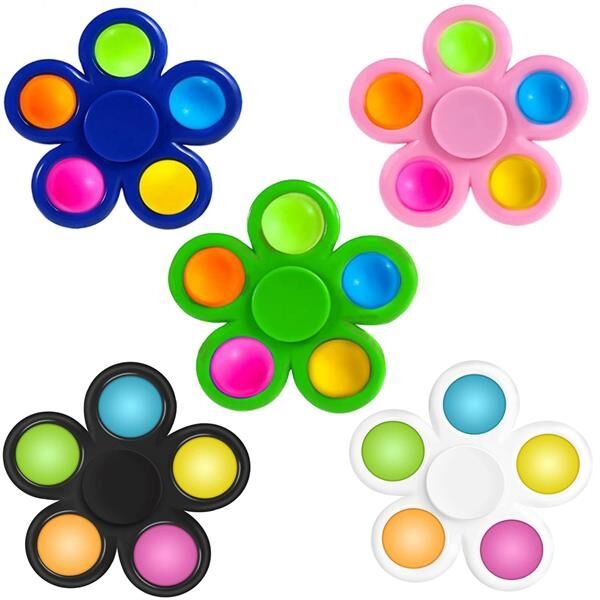 Main Product Image for Fidget Popper Flower Shaped Spinner