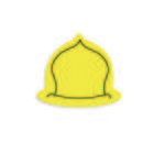 Fire Helmet Jar Opener - Yellow 7405u