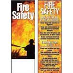 Fire Safety Bookmark -  