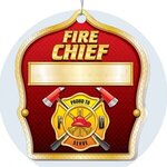 Fire Safety Ornaments - Red-yellow