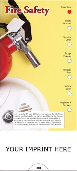 Main Product Image for Fire Safety Slide Chart