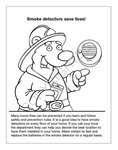 Fire Safety Spanish Coloring and Activity Book -  