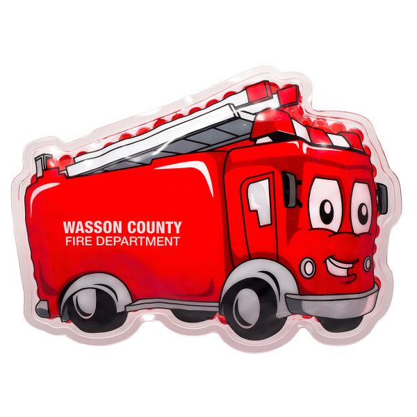 Main Product Image for Custom Printed Fire Truck Hot/Cold Pack