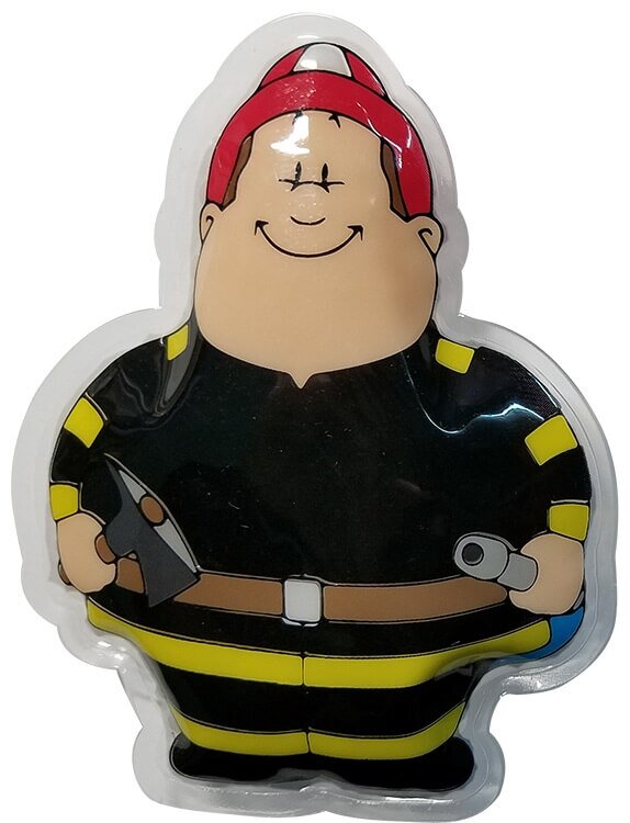 Main Product Image for Promotional Fireman Bert Gel Bead Hot/Cold Packs