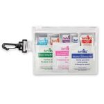 First Aid Kit in Pouch - Clear