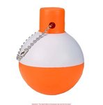 Fishing Bobber Floater Key Tag - Orange-white