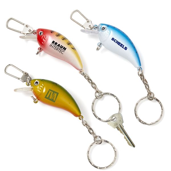 Main Product Image for Fishing Lure Keychain With Clasp