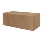Fitted Poly/Cotton 4-sided Table Cover - Fits 8