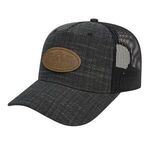 Buy Embroidered Five Panel Poly-Rayon With Mesh Back Cap