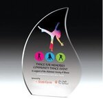 Buy Flame Award & Chrome Base - Full Color