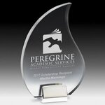 Buy Flame Award & Chrome Base - Laser