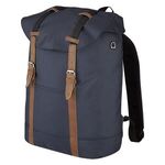 Flap Drawstring Backpack -  