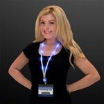 Flashing Lanyard with Badge Clasp -  