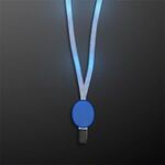 Flashing Lanyard with Badge Clasp -  