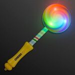 Flashing Lollipop Light Up Wand - Multi Color-yellow
