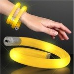 FLASHY LED TUBE BRACELET - Yellow