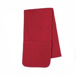 Fleece Scarf With Pockets - Red
