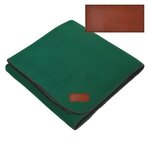 Fleece Stadium Blanket - Hunter Green