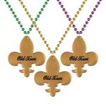 Fleur-De-Lis Medallion Beads -  