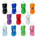 Buy Custom Flex Foldable 16 oz Water Bottle with Carabiner