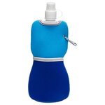Flex Water Bottle with Neoprene Insulator - Medium Blue