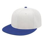 Flexfit® Perforated Performance Cap - White-royal