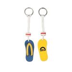 Flip Flop Floating Keychain - Rainbow