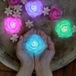 Floating Deco Roses with Color Change LEDs -  