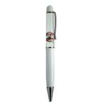 Floating Eyeballs Pen - White