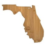 Buy Florida State Shaped Bamboo Serving And Cutting Board