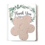 Buy Custom Printed Flower Shaped Plantable Gift Pack