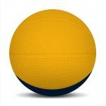 Foam Basketballs Nerf - 3" Mini - Athletic Gold/Navy
