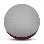 Foam Basketballs Nerf - 3" Mini - Gray/Maroon