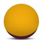 Foam Basketballs  Nerf -6" Large - Athletic Gold/Maroon