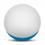 Foam Basketballs  Nerf -6" Large - White/Lt Blue