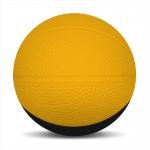 Foam Basketballs  Nerf -6" Large - Athletic Gold/Black