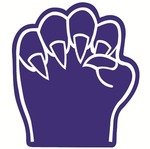 Foam Cat Paw Hand - Purple