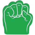 Foam Fist Hand - Green