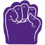 Foam Fist Hand - Purple
