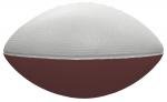 Foam Football - 6" - Two Tone - Brown/White