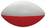 Foam Football - 6" - Two Tone - Red/White