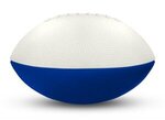 Foam Footballs - 3" Long - White Top - Orange/Royal