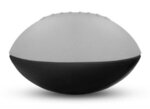 Foam Footballs 4" Long - Color Top - Gray/Black